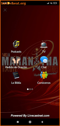 Maranatha Radio Ministries screenshot