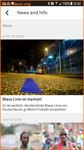 Marathon Hamburg screenshot