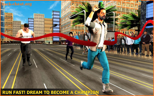 Marathon Race Simulator 3D: Running Game screenshot