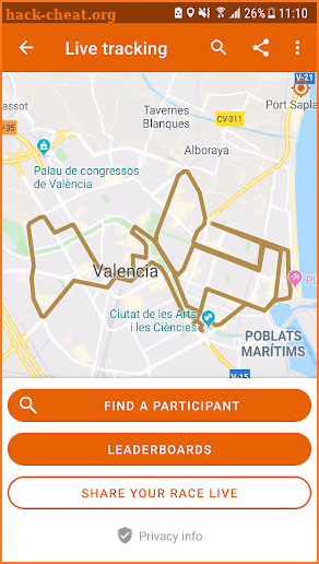 Maratón Valencia screenshot