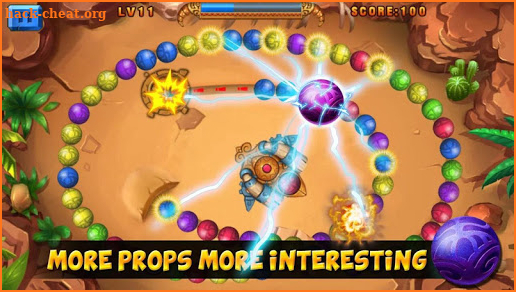 Marble Epic Shooter: The classic Match 3 screenshot
