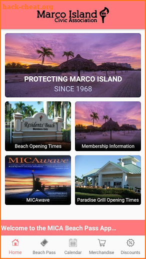 Marco Island Civic Association Mobile App screenshot
