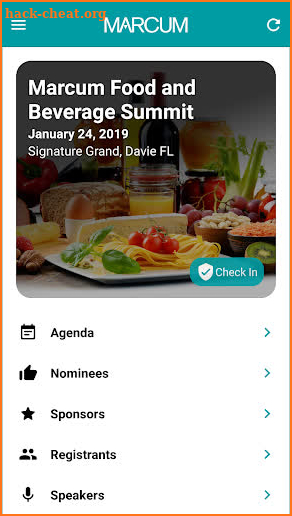 Marcum Food & Beverage Summit screenshot