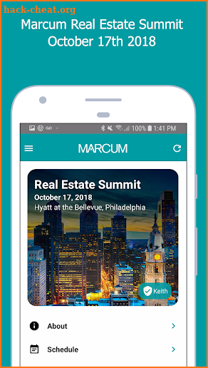Marcum Real Estate Summit screenshot