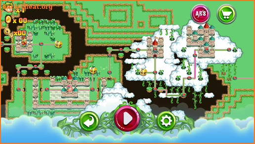Mari Adventure - Super Adventure All World Map screenshot