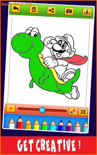 Maria and Luigii coloring book 2020 screenshot