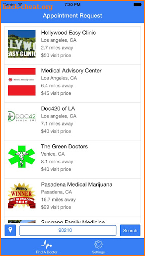 Marijuana Doctors screenshot