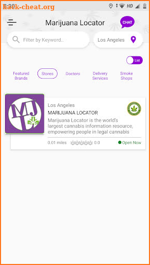 Marijuana Locator screenshot