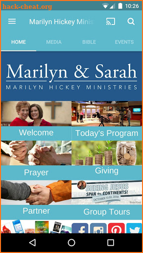 Marilyn Hickey Ministries screenshot