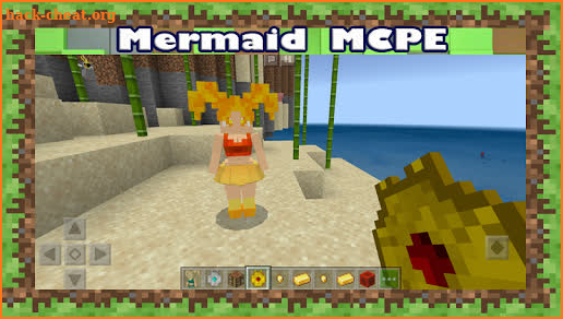 Marine and Mermaids Mod for Minecraft PE screenshot
