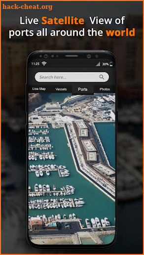 Marine finder: Vessel navigation & ship tracker screenshot