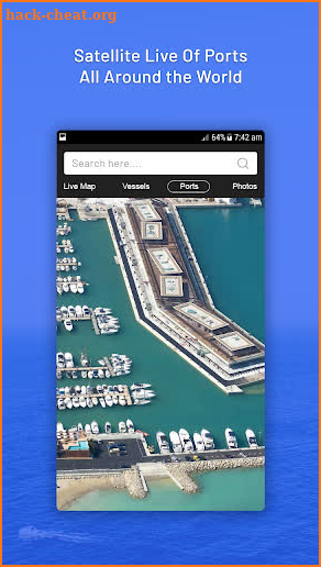 Marine navigation: cruise finder & ship tracker screenshot