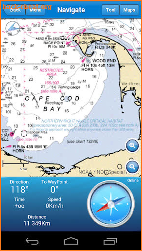 Marine Navigation Lite screenshot
