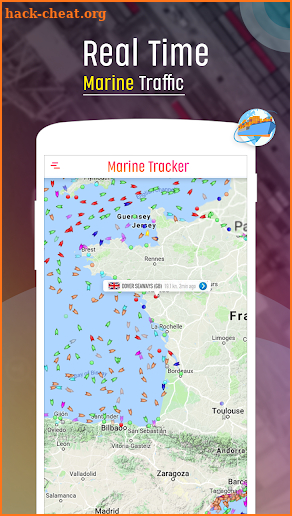 Marine Traffic Port Finder: Ship Position Tracker screenshot