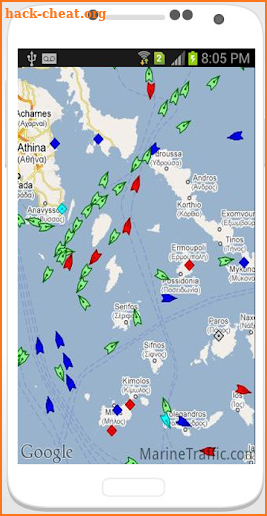 Marine Traffic Radar LIVE offline Positions 2019 screenshot