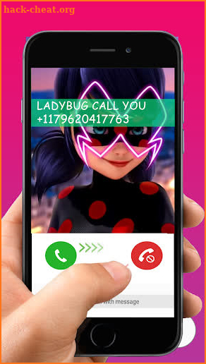Marinette Fake Video Call: ladybug Video & Message screenshot