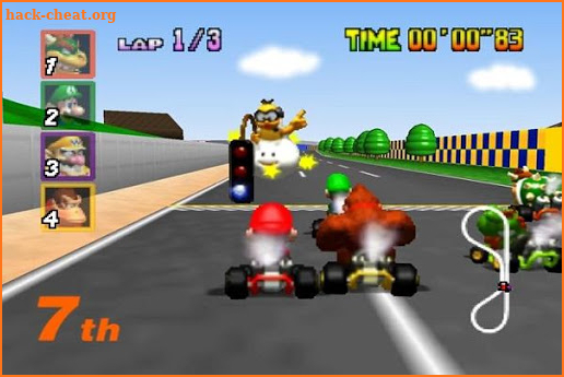 Mariokart 64 Trick screenshot