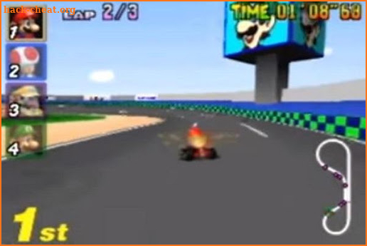 Mariokart 64 Walkthrough Hint screenshot