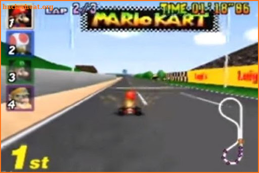 Mariokart 64 Walkthrough Hint screenshot