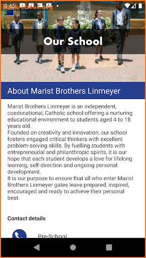 Marist Brothers Linmeyer screenshot