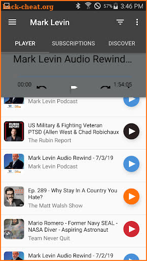 Mark Levin Podcast Daily screenshot