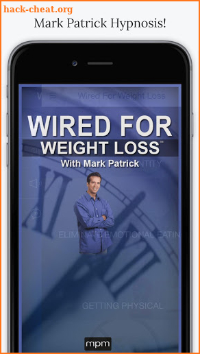 Mark Patrick Hypnosis Wired For Weight Loss App screenshot