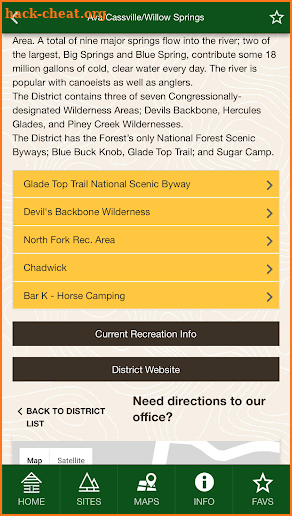 Mark Twain National Forest screenshot