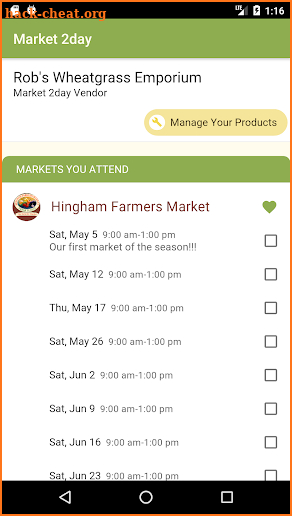 Market 2day screenshot