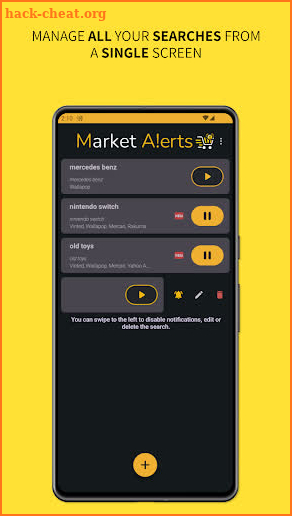 Market Alerts screenshot