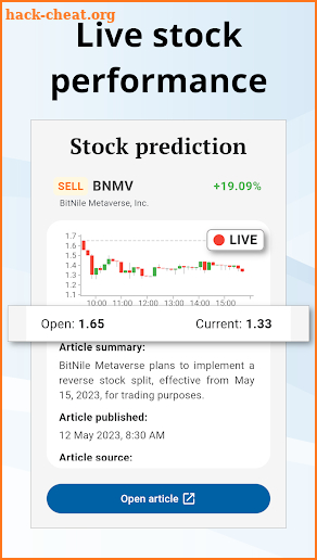 MarketGPT: AI stock picks screenshot