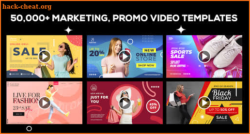 Marketing Video Maker: Intro, Promo Video Ad Maker screenshot