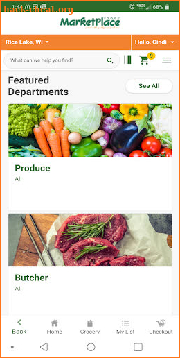 MarketPlace Foods WI screenshot