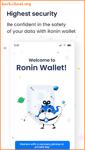 Marketplace for your axies - Ronin Wallet screenshot