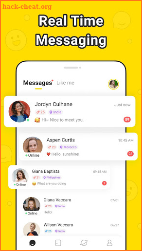 MarkU - Text, voice and video call screenshot
