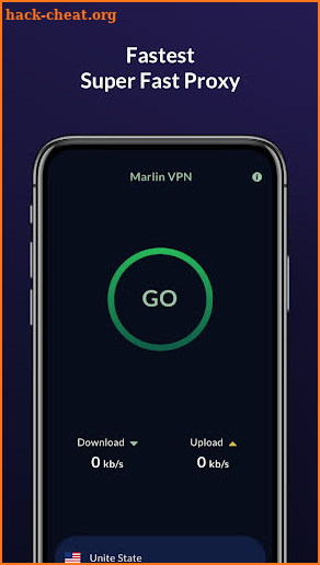 Marlin Fast VPN - Unlimited Free, Secure VPN Proxy screenshot