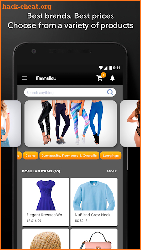 Marmellow - womens clothes shopping app screenshot