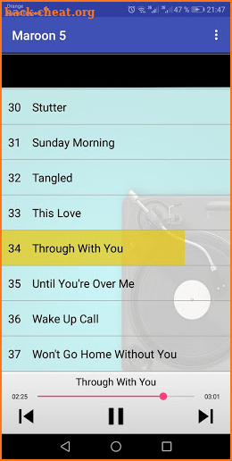 Maroon 5 Songs screenshot