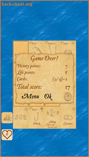 Marooned! - a cards solitaire screenshot