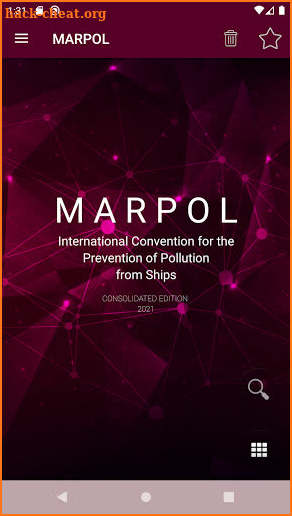 MARPOL Consolidated 2021 screenshot