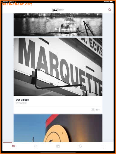 Marquette Transportation screenshot