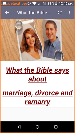 Marriage and Divorce screenshot