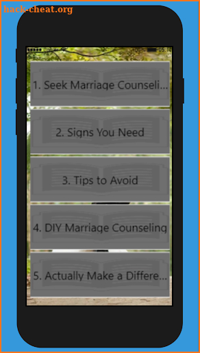 Marriage Counseling Advice screenshot