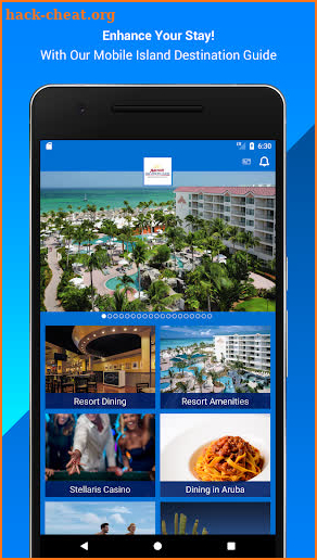 Marriott Ocean Club Aruba screenshot