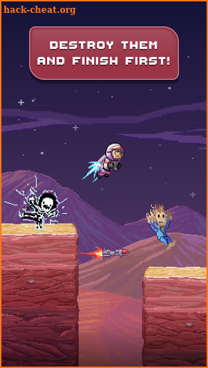 Mars Dash: Battle Running Game screenshot
