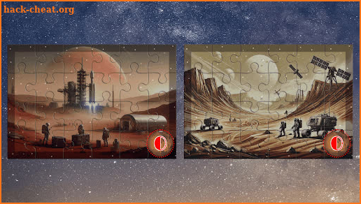 Mars Journey Puzzle screenshot