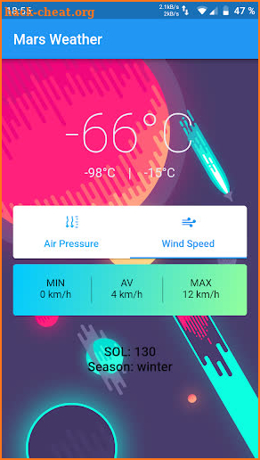 Mars Weather screenshot