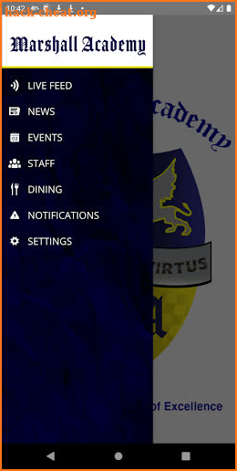 Marshall Academy Griffons screenshot