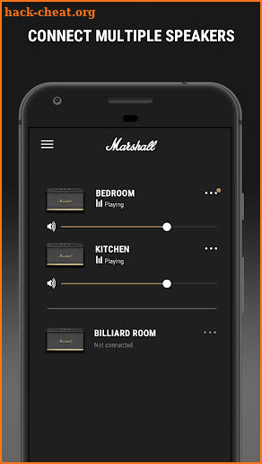 Marshall Bluetooth screenshot