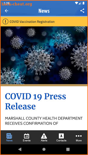 Marshall County Health screenshot