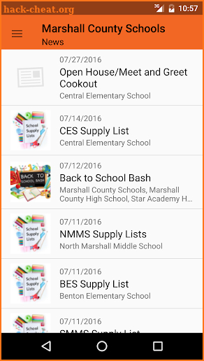 Marshall County Schools screenshot